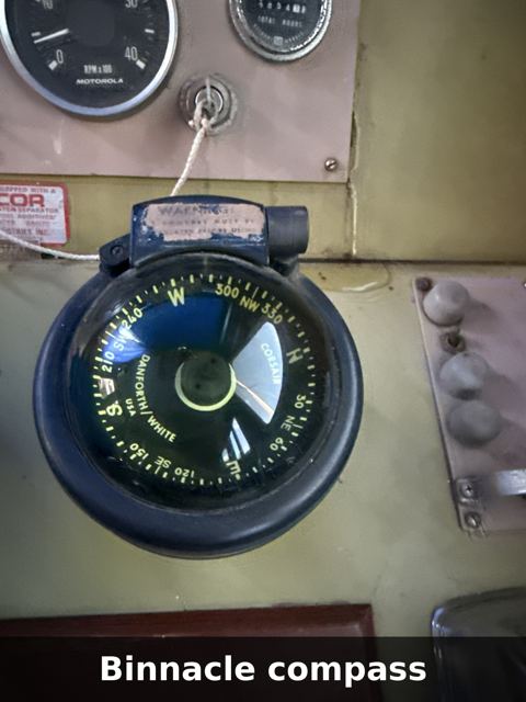 Binnacle compass