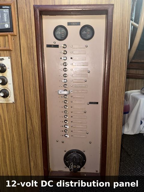 12-volt DC distribution panel