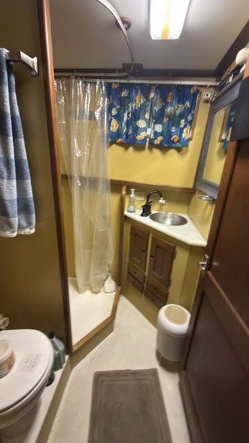 Head with shower